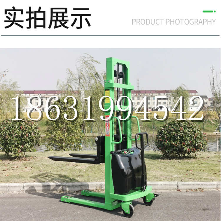 惠农区电动叉车堆高车液压铲车电瓶1吨2吨站驾步行式小型全自动叉车